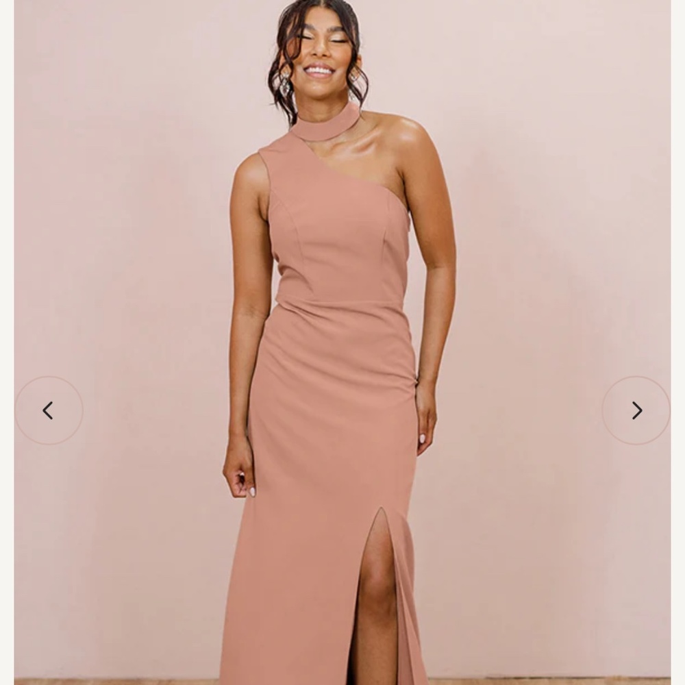 Margot Crepe Dress Desert Rose NWT